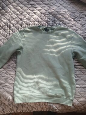 H&M Men's Crewneck Sweater in Light Mint M
